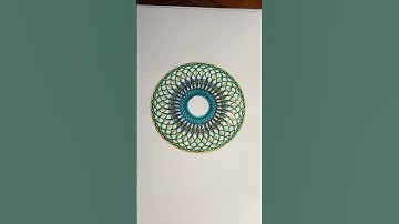 Beautiful Soirograph #spirographity #asmr #spirograph #satisfying #usa #viral #pattern #art #skills