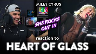 Miley Cyrus Reaction Heart of Glass Cover LIVE! (NAILS IT !!!) | Dereck Reacts