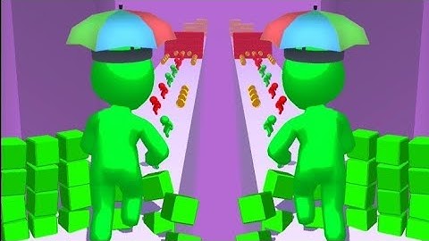 Color Run Stickman 3D||Gameplay (iOS & Android) Walkthrough part 24