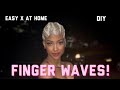 diy: perfect finger waves on natural hair