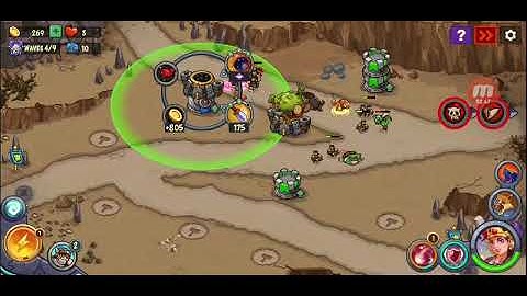 King Of Defense: Battle Frontier - World 1 Stage 10 - Hell