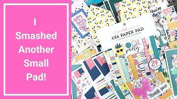 3 Projects 1 6x6 Pad - Smash Those Small Pads Collaboration - April 2023 - Pool Party Echo Park