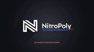 (old) NitroPoly - V1.1 - Maya Graphite modeling Toolkit
