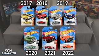Hot Wheels Packaging by Year (2017-2022) How to tell the difference!