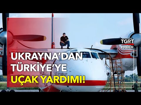 Ukrayna'dan Türkiye'ye Destek Geldi: Yangın Söndürme Uçağı Gönderildi!