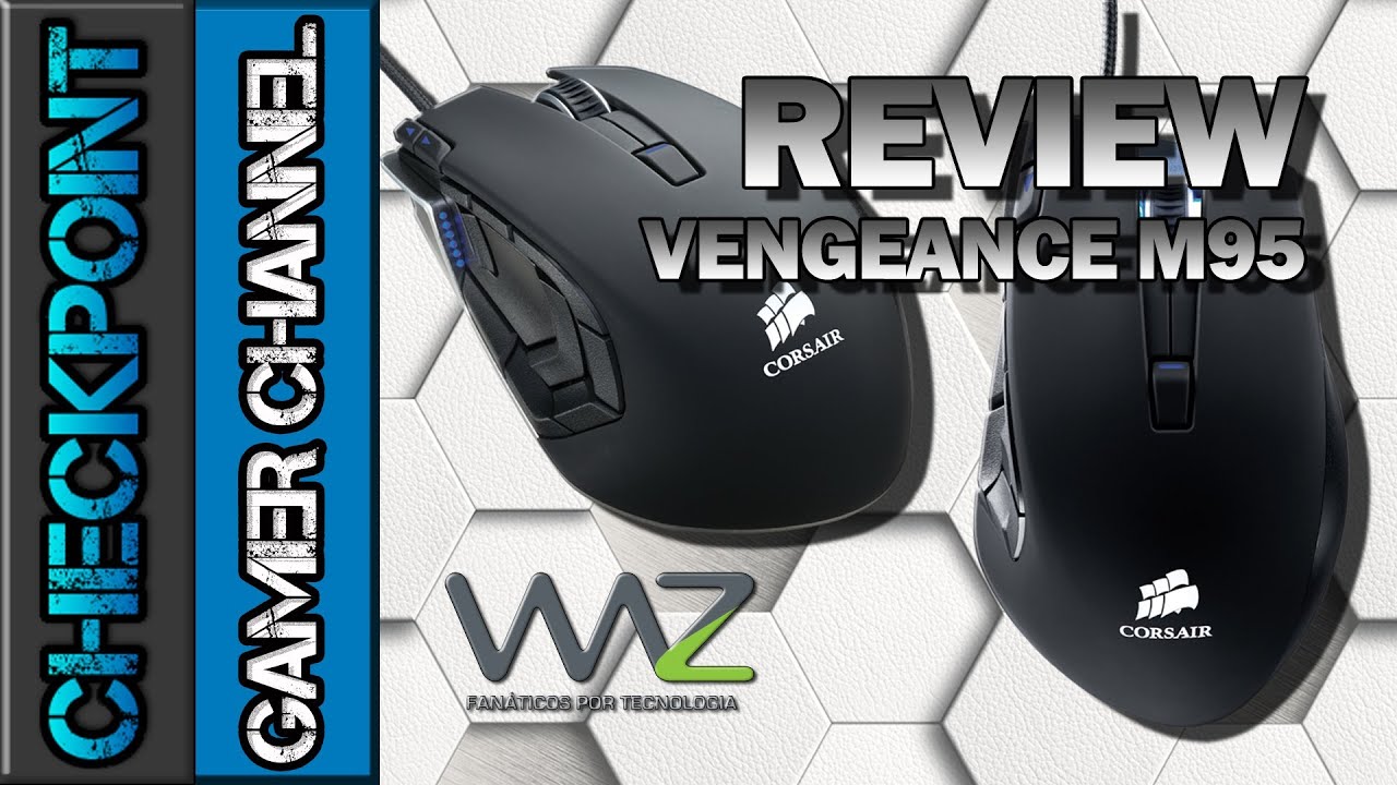 Mouse Corsair Vengeance M95 & (PT-BR) - YouTube