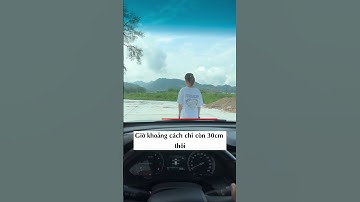 Cách căn khoảng cách phía trước xe ô tô #laixeantoan #huongdanlaixe