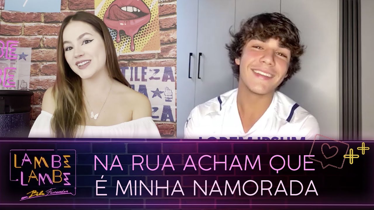 A cena mais especial de Xande  Valois e Bela Fernandes | Lambe Lambe