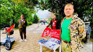 В Парке Львов Тайган прошла акция ко дню ВЕЛИКОЙ ПОБЕДЫ!