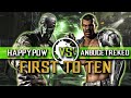 Mortal Kombat X: Anbu Getreked vs Happypow FT10 (REPTILIANS!)