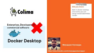Colima  - Open Source Alternative to Docker Desktop