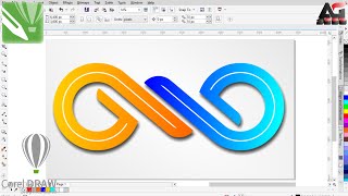 Tutorial for Corel Draw: Designing a circle logo