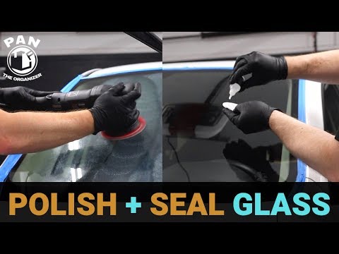 HOW TO POLISH AND CERAMIC COAT CAR GLASS !!