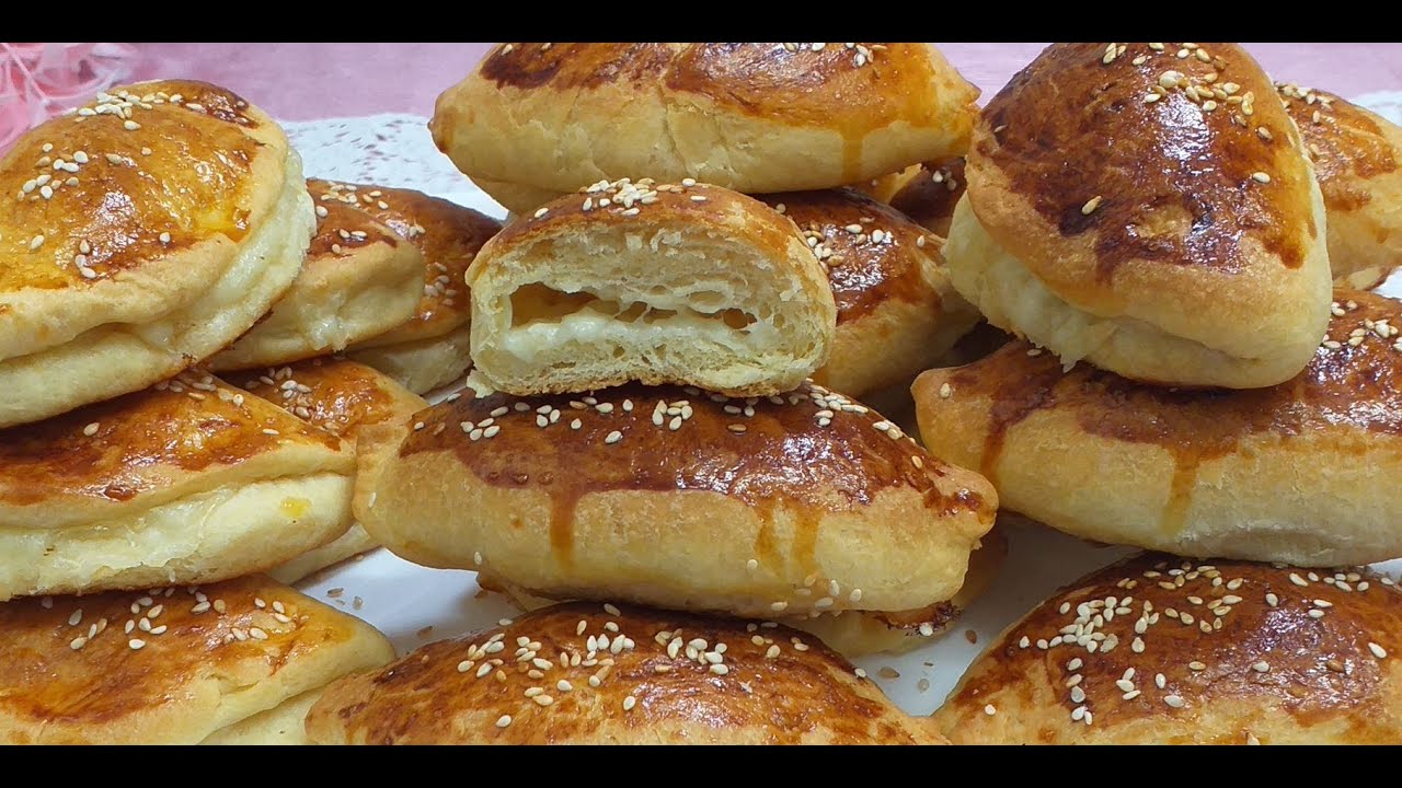طريقة عمل البوجا الطريقه الترکیة , Kaşar Peynirli ve sade Poğaça