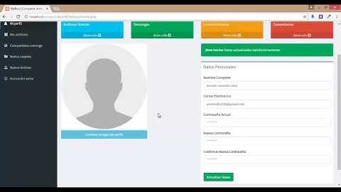 BelBox Sistema para compartir archivos echo en php+mysql
