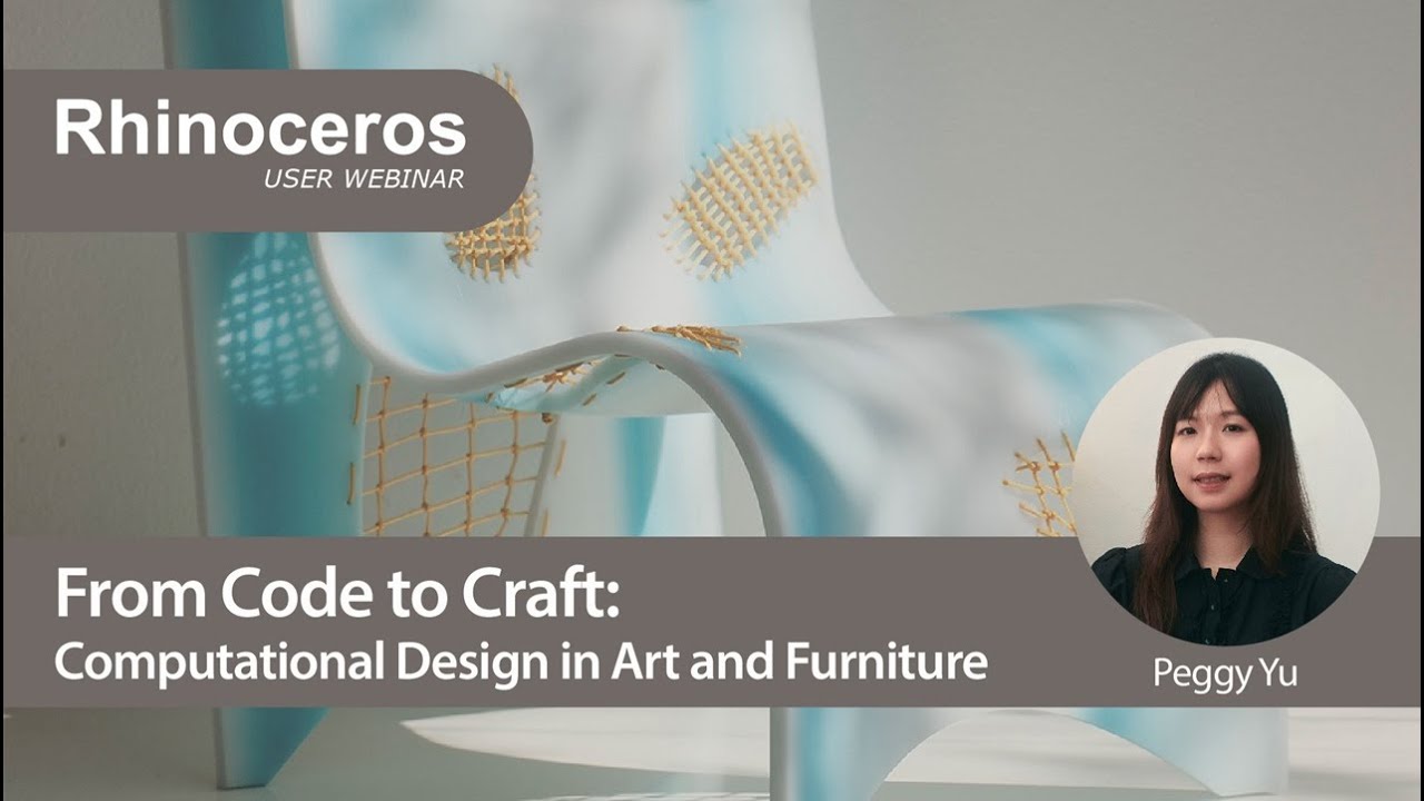 From Code to Craft: Computational Design in Art and Furniture - YouTube