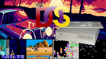 MS DOS intro video