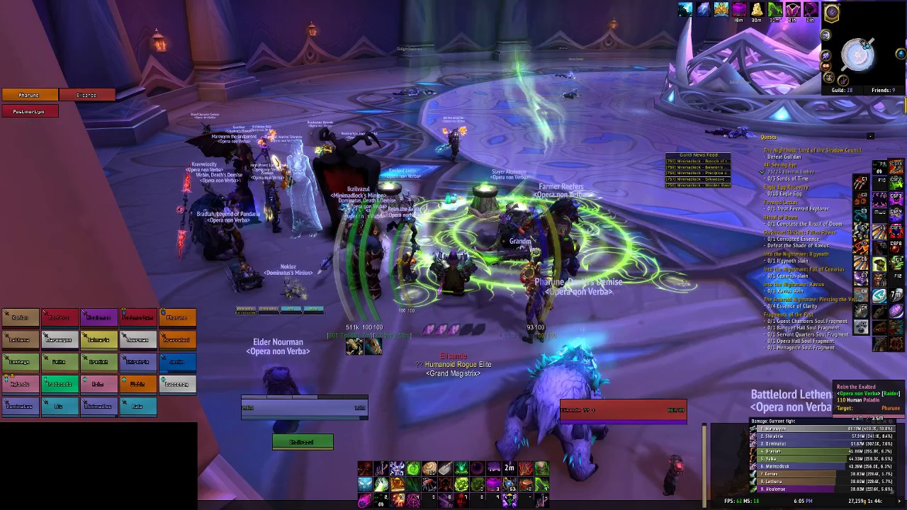 874 Demo Warlock - Doing nighthold!