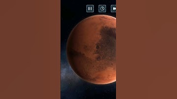 Mars red Planet Close View. #youtubeshorts #planet #shorts