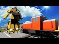 Can a Lego Transformer Stop the Train? - Brick Rigs Lego Multiplayer