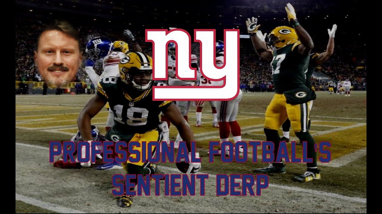 Sentient Footballer The New York Giants: Professional Football's Sentient Derp - YouTube