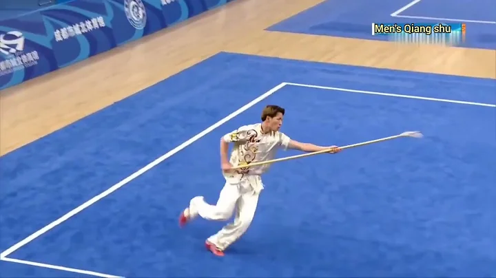 Xu Jinwang (Hangzhou university) - men's spear! 男子枪术 杭州师范大学  许锦旺 9.52 - 天天要闻