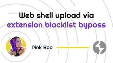 Web shell upload via extension blacklist bypass | PortSwigger Academy tutorial