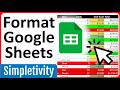 Conditional Formatting in Google Sheets