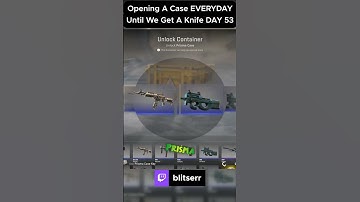 Opening A Case EVERYDAY Until We Get A Knife - DAY 53 #shorts