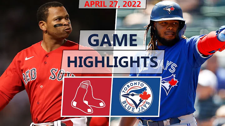 Boston Red Sox vs. Toronto Blue Jays Highlights | ...