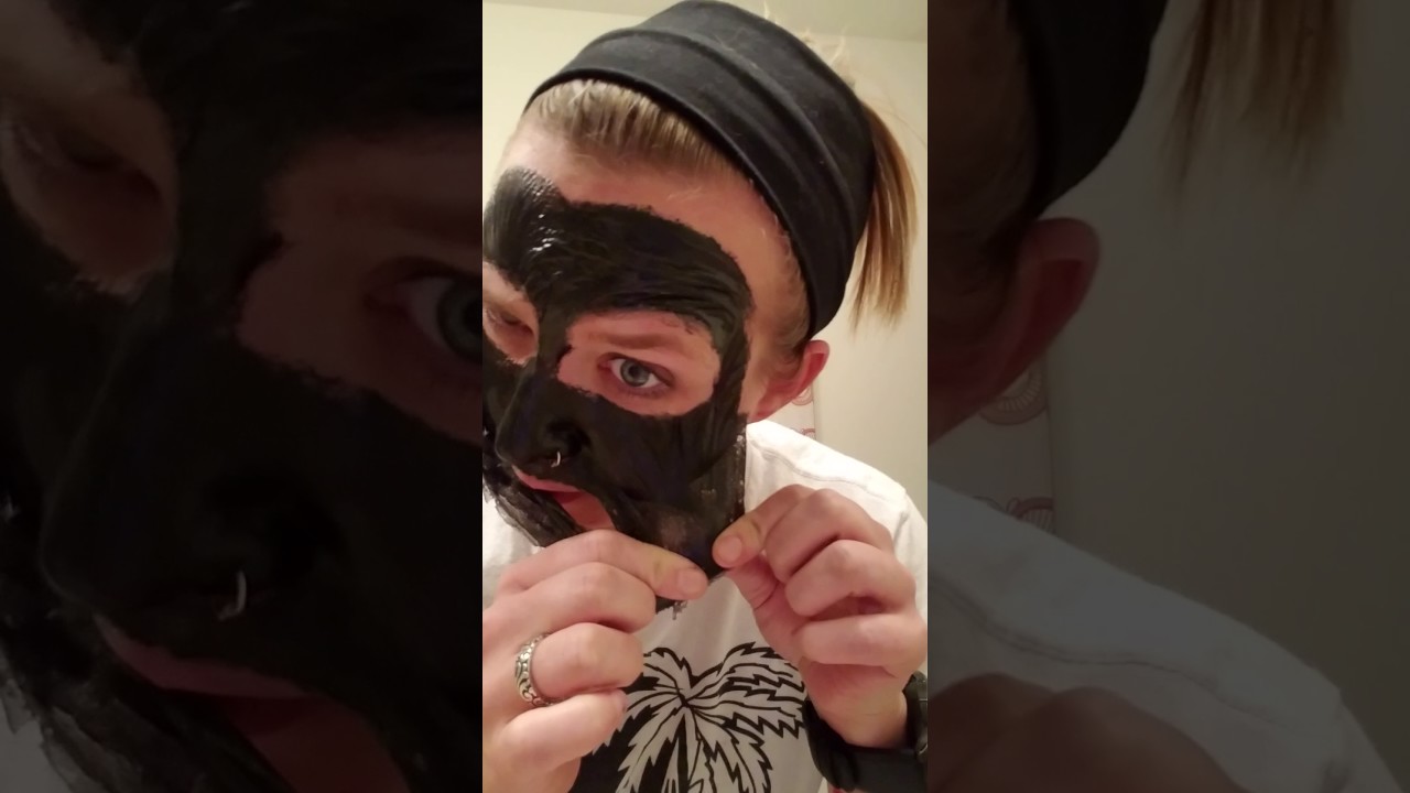 Charcoal black mask gone wrong FUNNY AS HELL!!!