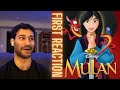 Watching Mulan (1998) FOR THE FIRST TIME!! || Movie Reaction!