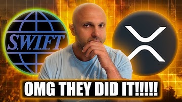 OMG THEY DID IT!!! SWIFT CHOOSE XRP!! (THIS IS A GAME CHANGER)
