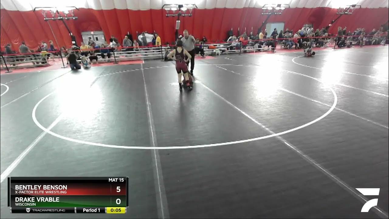 7885 Lbs Round 3 Bentley Benson, XFactor Elite Wrestling Vs Drake