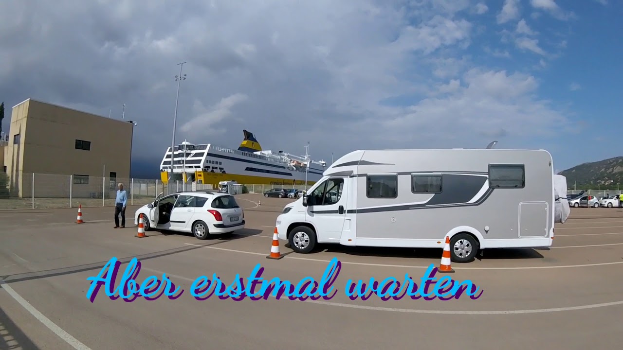 Mit dem Wohnmobil auf die Fähre🚢 in Porto Veccio Korsika nach Porto Torres Sardinien. Mit dem Wohnmobil auf die Fähre🚢 in Porto Veccio Korsika nach Porto Torres Sardinien.