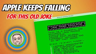 Apple Keeps Falling For This 40 Year Old Joke Advanced Lawnmower Simulator