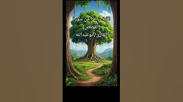 الآية -٧٢ - من سورة (القصص) القارئ/أبوعبدالله #القرآن_الكريم #المصحف #تيك_توك #راحة_نفسية