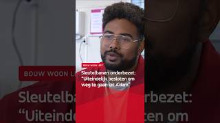 Sleutelbanen onderbezet?🗝️ @BouwWoonLeef
