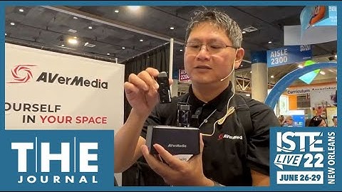 AVerMedia Classroom Audio Equipment Overview at ISTELive2022