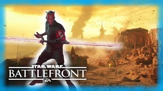 Maul Killstreak to Win the Game on Geonosis | Supremacy | Star Wars Battlefront II