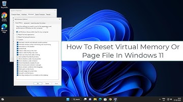 How To Reset Virtual Memory And Pagefile In Windows 11 (Easy Method)