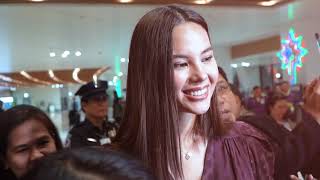 Miss Universe Catriona Gray | Arrival Book Signing