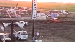 Macon Speedway Hornet feature quick clip 7-15-2017.