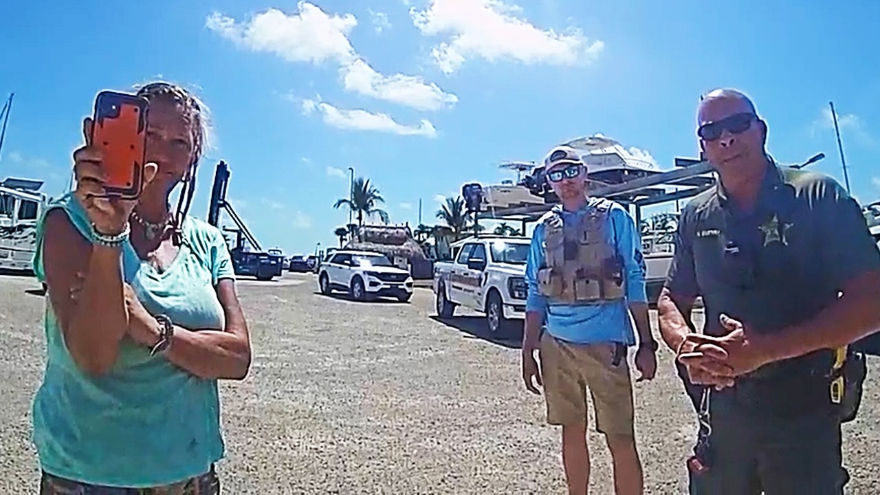 Arrested After Calling 911 for Her Husband - FL Keys - YouTube
