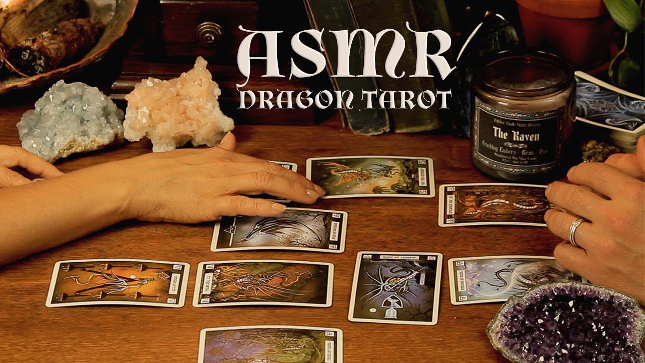 "Dragon Tarot" Unintentional Whispered ASMR Tarot Reading for Divine Timing | Dragon Tarot Deck