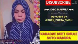 Janji Palsu -SOTO MADURA KARAOKE DUET SMULE NO VOCAL COWOK