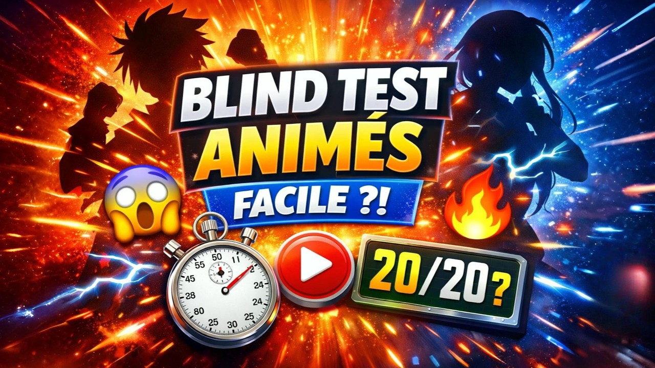 BLIND TEST OPENINGS ANIMÉS 🎵 Tu reconnais ces génériques ?