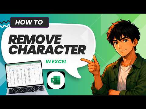 How to Remove a Character from Text in Excel (Easy Guide)