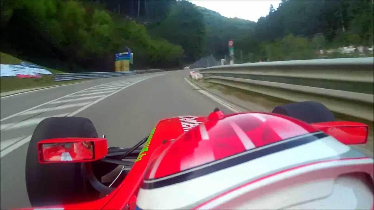 Onboard with David Hauser ( Dallara GP2 ) - Course de côte de St. Ursanne - Les Rangiers 2012