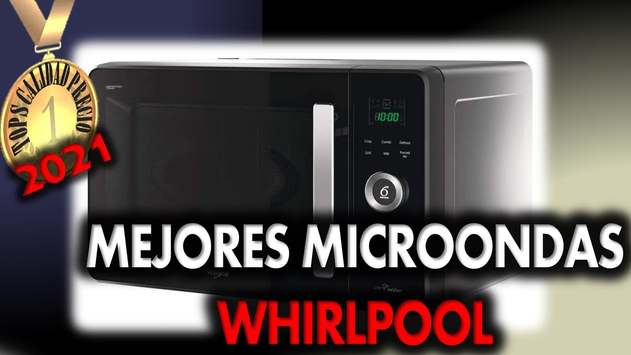 Microondas Whirlpool 950W 27Lt JQ278BL con Grill